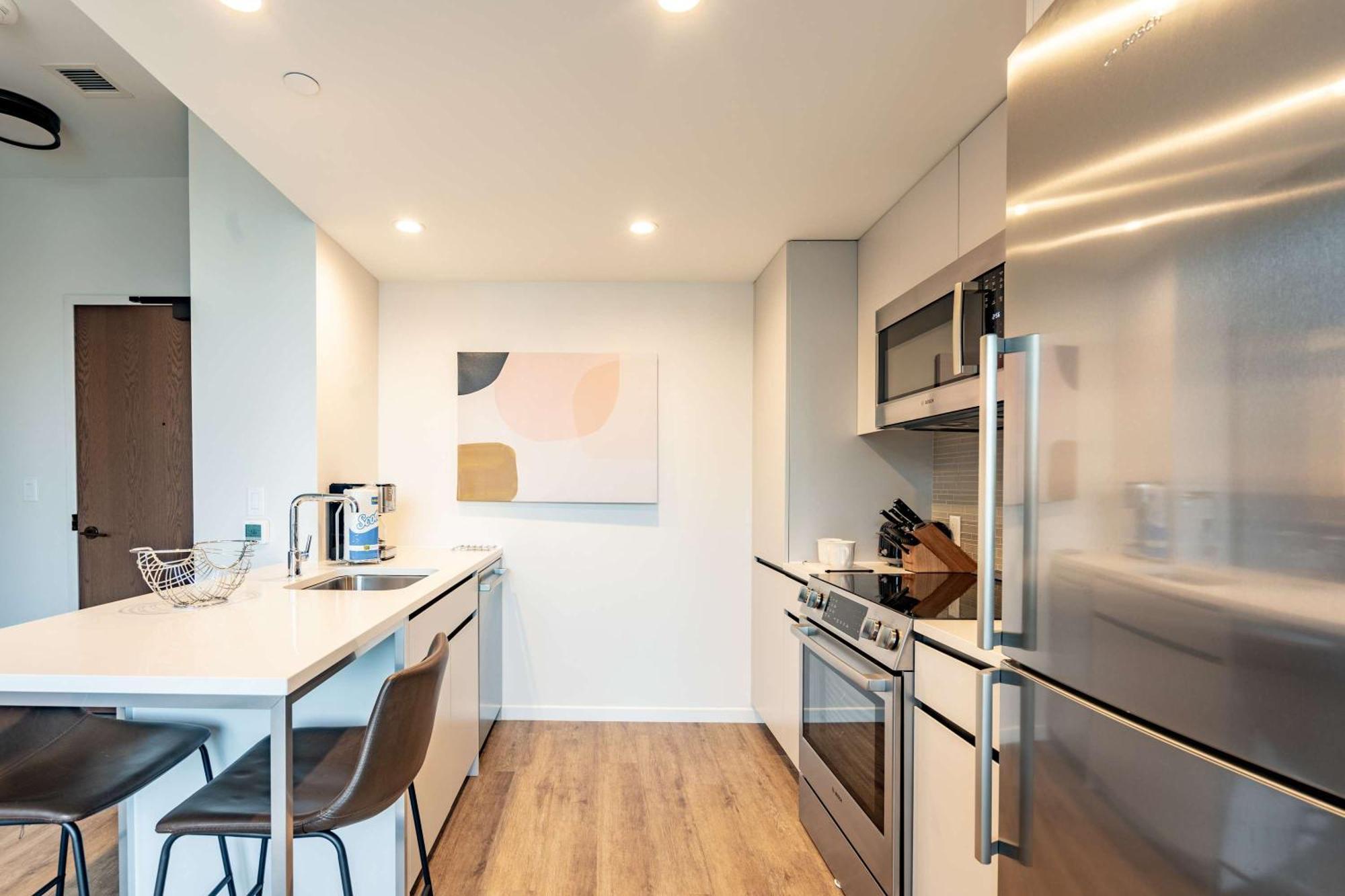 Luxury Apt Heart Of Seaport Boston Exterior foto