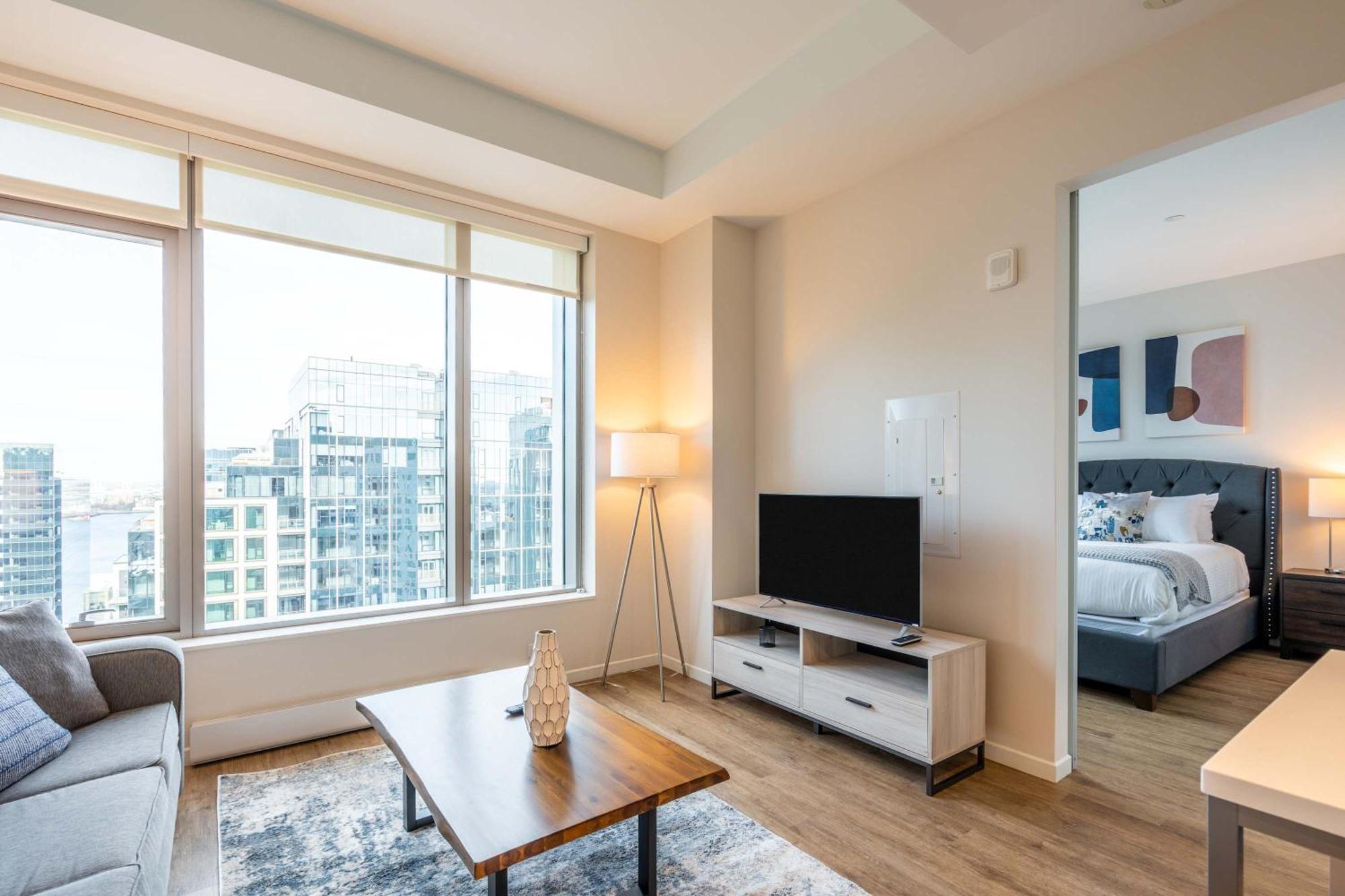 Luxury Apt Heart Of Seaport Boston Exterior foto
